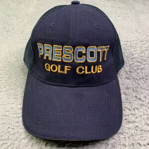 Prescott Golf Club Hat Cap Adjustable Blue Fersten Mesh Back Mens